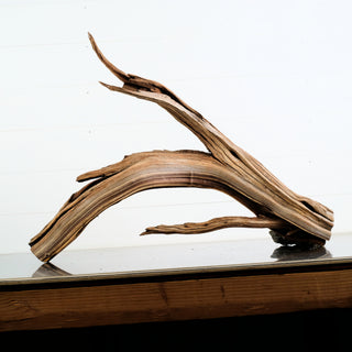 Manzanita Driftwood 28.5" individually photographed showing flowing grain and natural twisted forms manzanita for pets aquarium terrarium