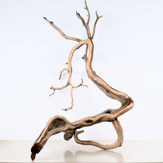 Manzanita Aquarium Driftwood with natural twisted branches perfect for aquarium or terrarium decoration 35.5 by 19 by 20 inches