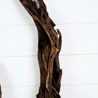 Aquarium Manzanita Driftwood 20-26" individually photographed with rich natural texture, manzanita for pets décor.