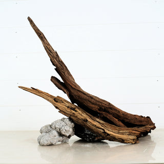Aquarium Manzanita Driftwood 20-26" individually photographed with natural texture and manzanita for pets setup.