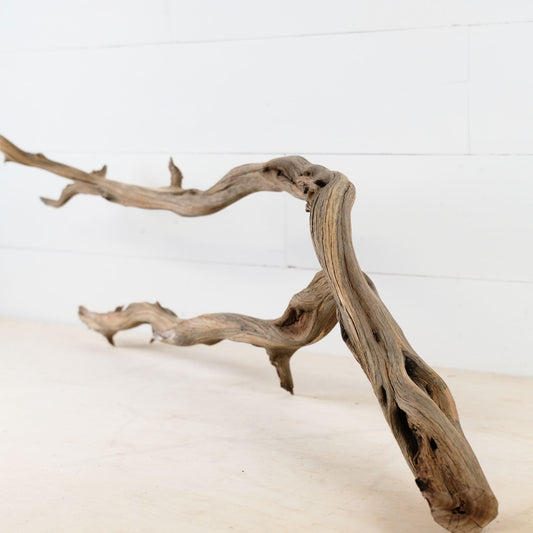 Manzanita 37" Branch, Large Aquascape Driftwood, XL Aquarium Wood, Reptile Vivarium Branch, Boa Climb, Shelf Decor