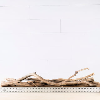 33.5"-35.5" Manzanita Driftwood Sticks (Set of 4), Aquarium Wood Pieces, Island Aquascape Decor, Weathered Manzanita Chunks, Craft Driftwood