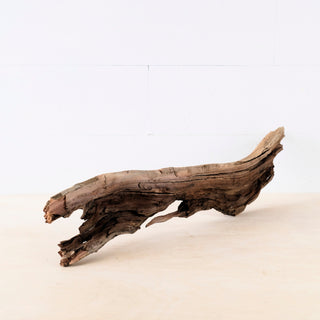 23" Manzanita Driftwood Chunk, Weathered Aquarium Driftwood Root, Aquascape Log Decor, Small Reptile Perch