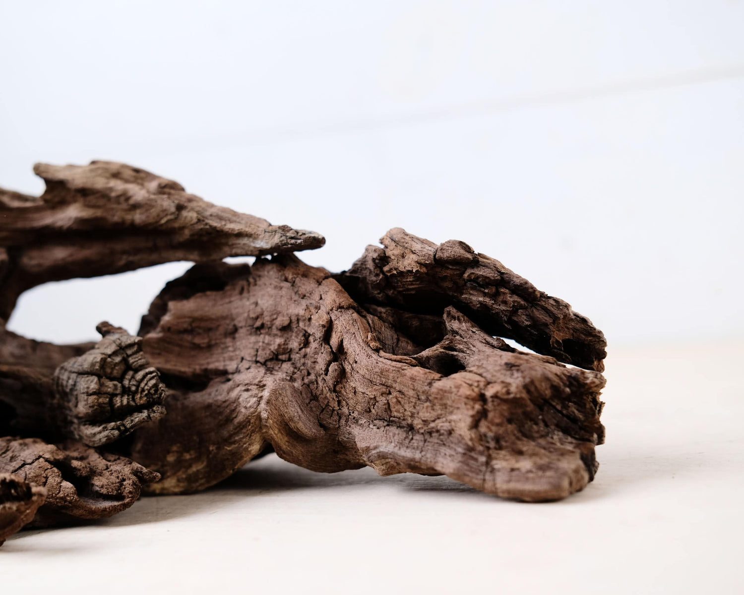 Manzanita 3-9" Driftwood Pieces (Set of 4), Nano Aquarium Wood, Rugged Aquascape Decor, Weathered Manzanita Chunks, Craft Driftwood
