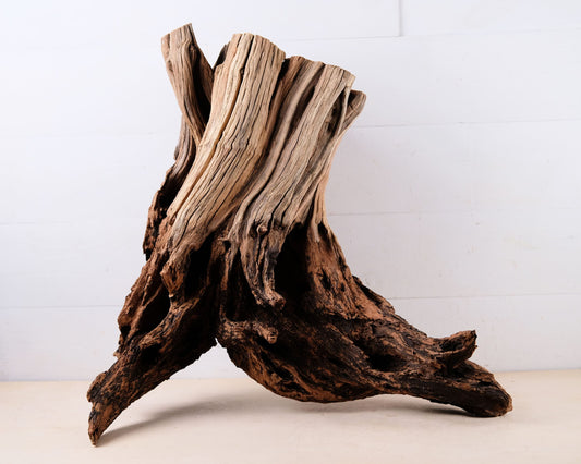 Manzanita 24" Driftwood Root, Rugged Aquarium Wood, Natural Fish Tank Decor, Shrimp Tank Enrichment