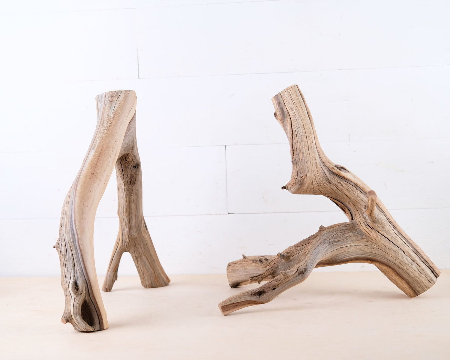 Manzanita 15-16" Driftwood Branches (Set of 2), Natural Aquarium Decor, Fish Tank Aquascape Wood, Reptile Terrarium Wood