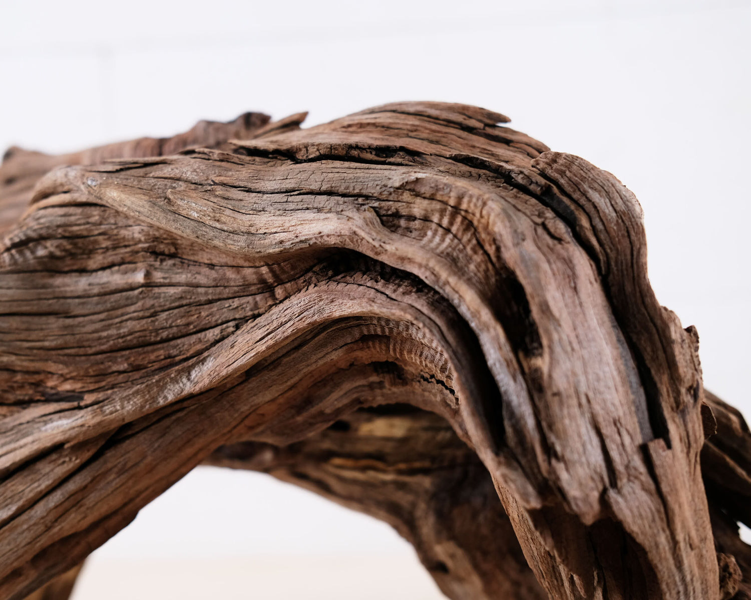Manzanita 19.5" Driftwood, Aquarium Aquascape Decor, Natural Fish Tank Wood, Driftwood Shelf Decor