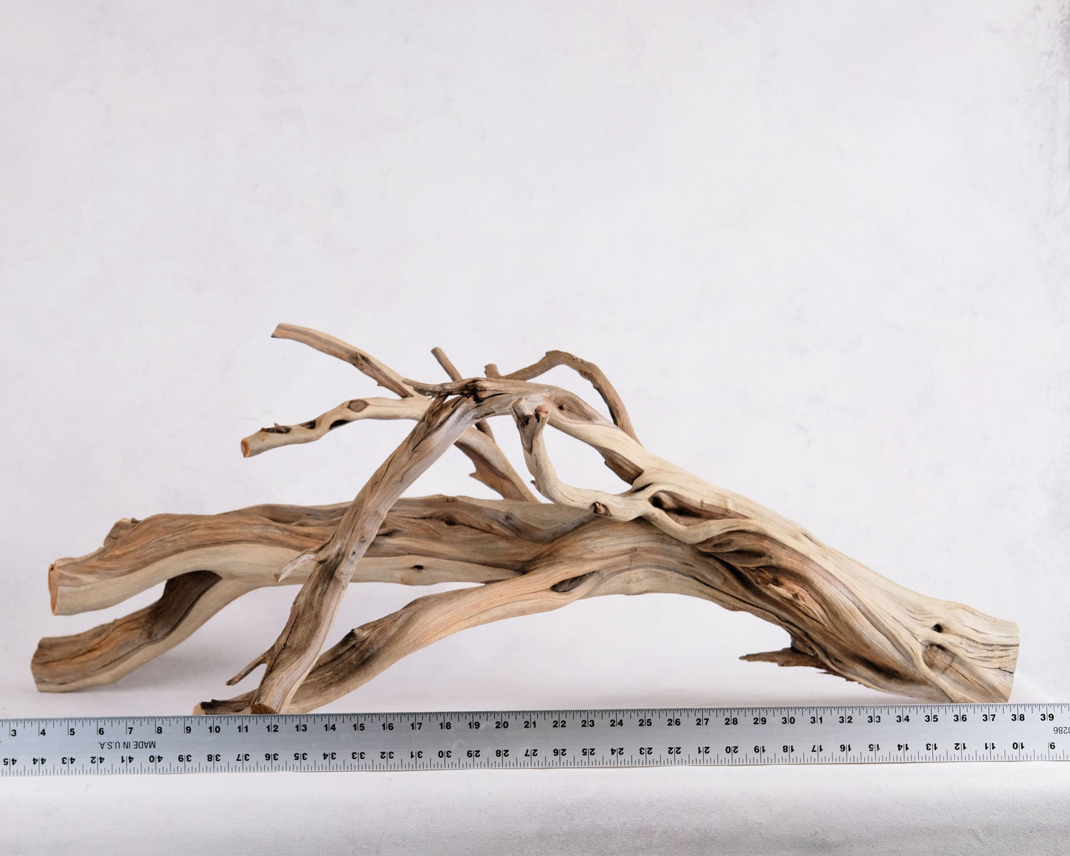 XL Manzanita 40" Branch, Driftwood Mantel Shelf Decor, Large Aquascape Driftwood, Aquarium Wood, Reptile Terrarium Vivarium Branch