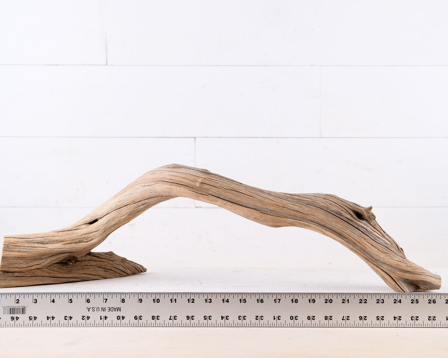 Manzanita 27" Driftwood, Arched Aquarium Driftwood, Narrow Aquascape Decor, Natural Fish Tank Decor, Reptile Climb