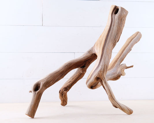 Manzanita 24" Driftwood Branch, Large Aquarium Aquascape Decor, Fish Tank Centerpiece, Reptile Terrarium Climb
