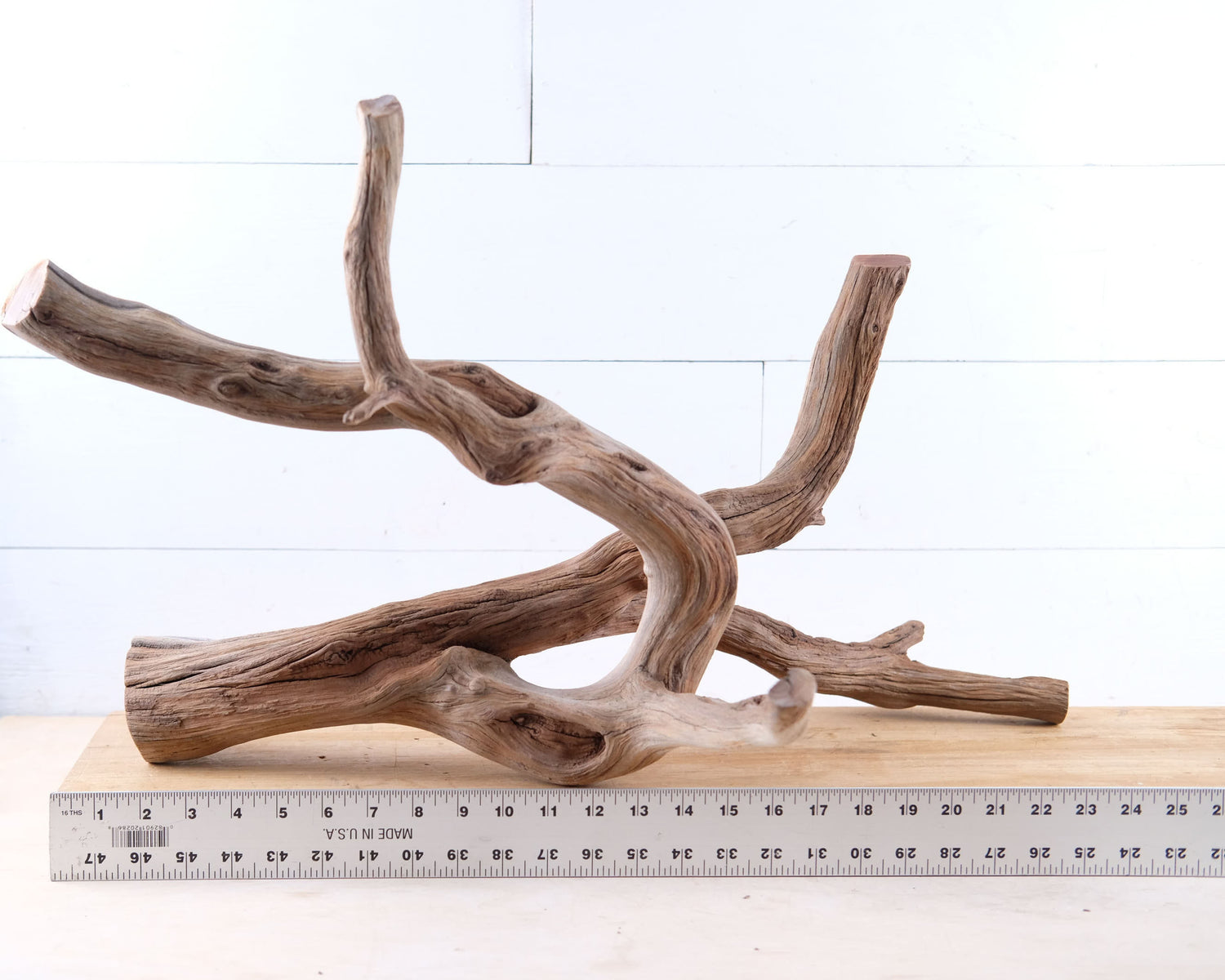 Manzanita 24" Driftwood Branch, Large Aquarium Aquascape Decor, Fish Tank Centerpiece, Reptile Terrarium Climb