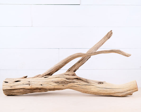 Manzanita 29" Driftwood Branch, Large Reptile Perch, Aquarium Centerpiece Log, Terrarium Wood Climb
