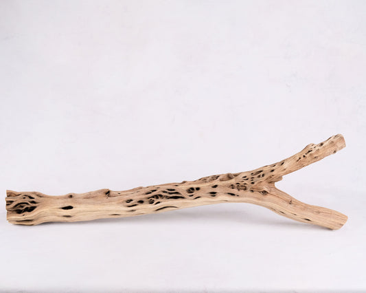 38" Manzanita Driftwood Branch, Mantel Decor, Natural Shelf Decor, Large Reptile Terrarium Log, Driftwood Home Decor