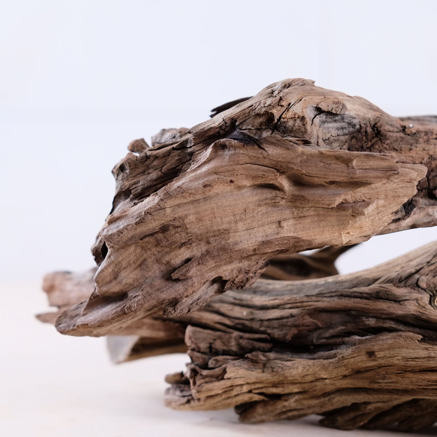 Manzanita 15-19" Driftwood Roots (Set of 3), Real Aquarium Wood, Rugged Aquascape Decor, Weathered Manzanita Chunks, Fish Tank Decor