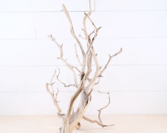 Manzanita 28" Branch, Large Aquarium Driftwood, Aquascape Centerpiece, Natural Fish Tank Decor, Reptile Terrarium Climb, Chandelier Branch