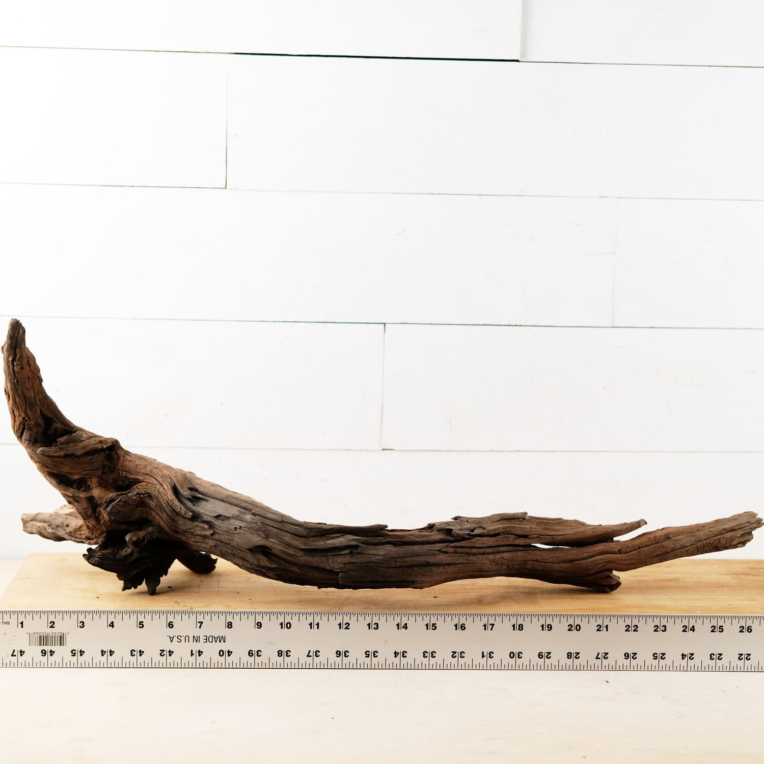 Manzanita 28" Driftwood Root, Rugged Aquarium Wood, Natural Fish Tank Decor, Shrimp Tank Enrichment, Reptile Perch