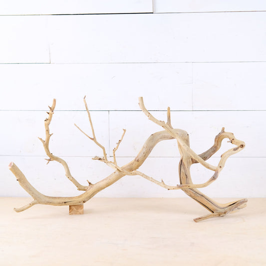 Manzanita 25" Branch, Aquascape Driftwood, Aquarium Wood Centerpiece, Natural Fish Tank Decor, Natural Decor Branch
