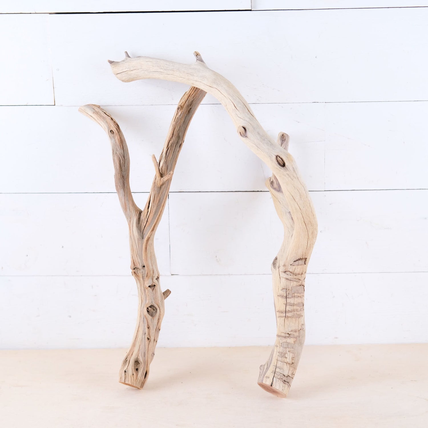Manzanita 18-22" Branches (Set of 2), Reptile Vivarium Driftwood, Natural Terrarium Wood, Aquarium Decor, Fish Tank Branch, Boa Driftwood