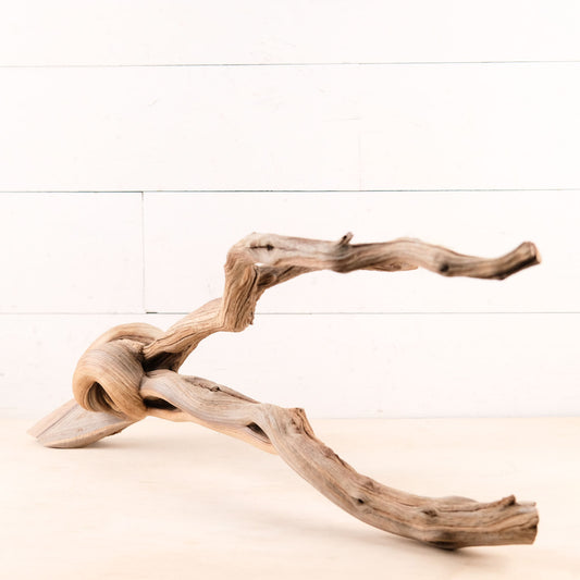 Manzanita 26" Driftwood, Shelf Decor Branch, Aquarium Aquascape Centerpiece, Natural Fish Tank Decor, Reptile Tank Wood, Terrarium Climb
