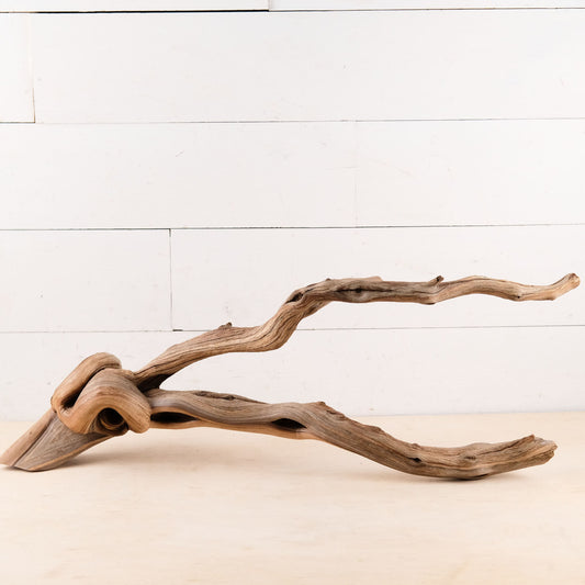 Manzanita 26" Driftwood, Shelf Decor Branch, Aquarium Aquascape Centerpiece, Natural Fish Tank Decor, Reptile Tank Wood, Terrarium Climb