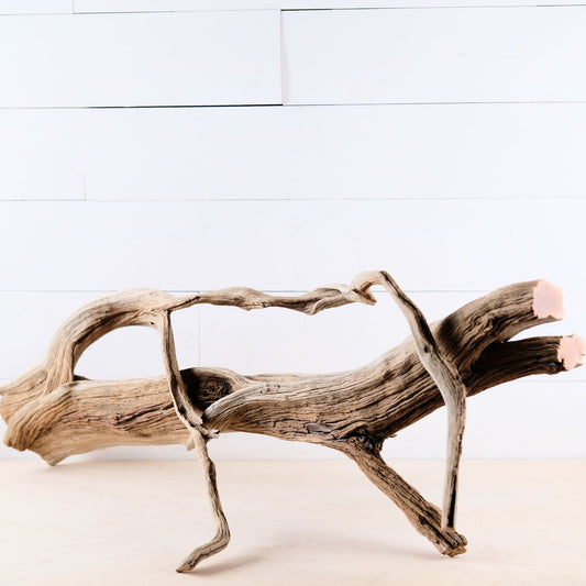 Manzanita 36" Driftwood Branch, Shelf Decor, Aquarium Aquascape Centerpiece, Terrarium Wood Climb