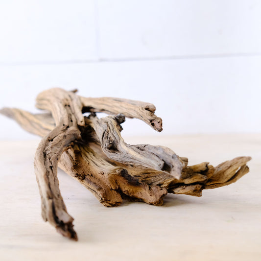 15-18 Manzanita Driftwood Sticks (Set of 4), Aquarium Wood Pieces, Island Aquascape Decor, Weathered Manzanita Chunks, Craft Driftwood