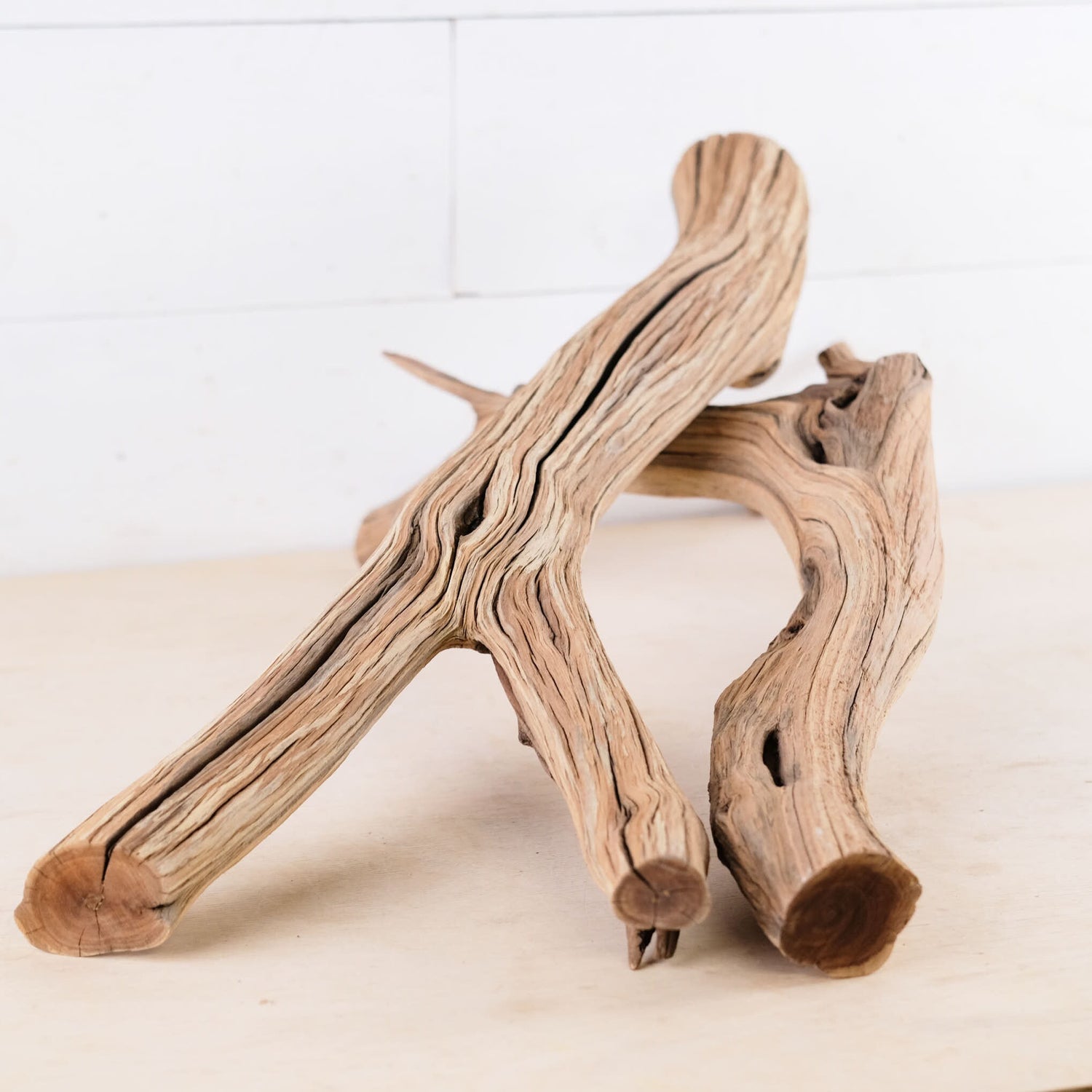 Manzanita 21-22" Branches (Set of 2), Reptile Vivarium Driftwood, Natural Terrarium Wood, Aquarium Decor