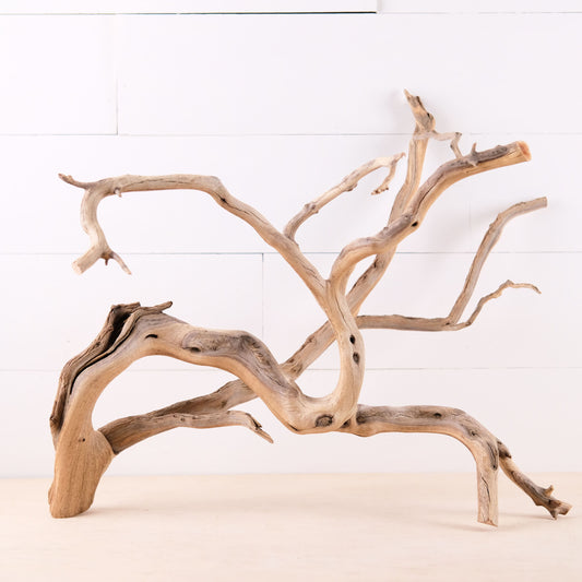 Manzanita 26" Branch, Large Aquascape Driftwood, Aquarium Wood Centerpiece, Natural Fish Tank Decor, Reptile Terrarium Climb