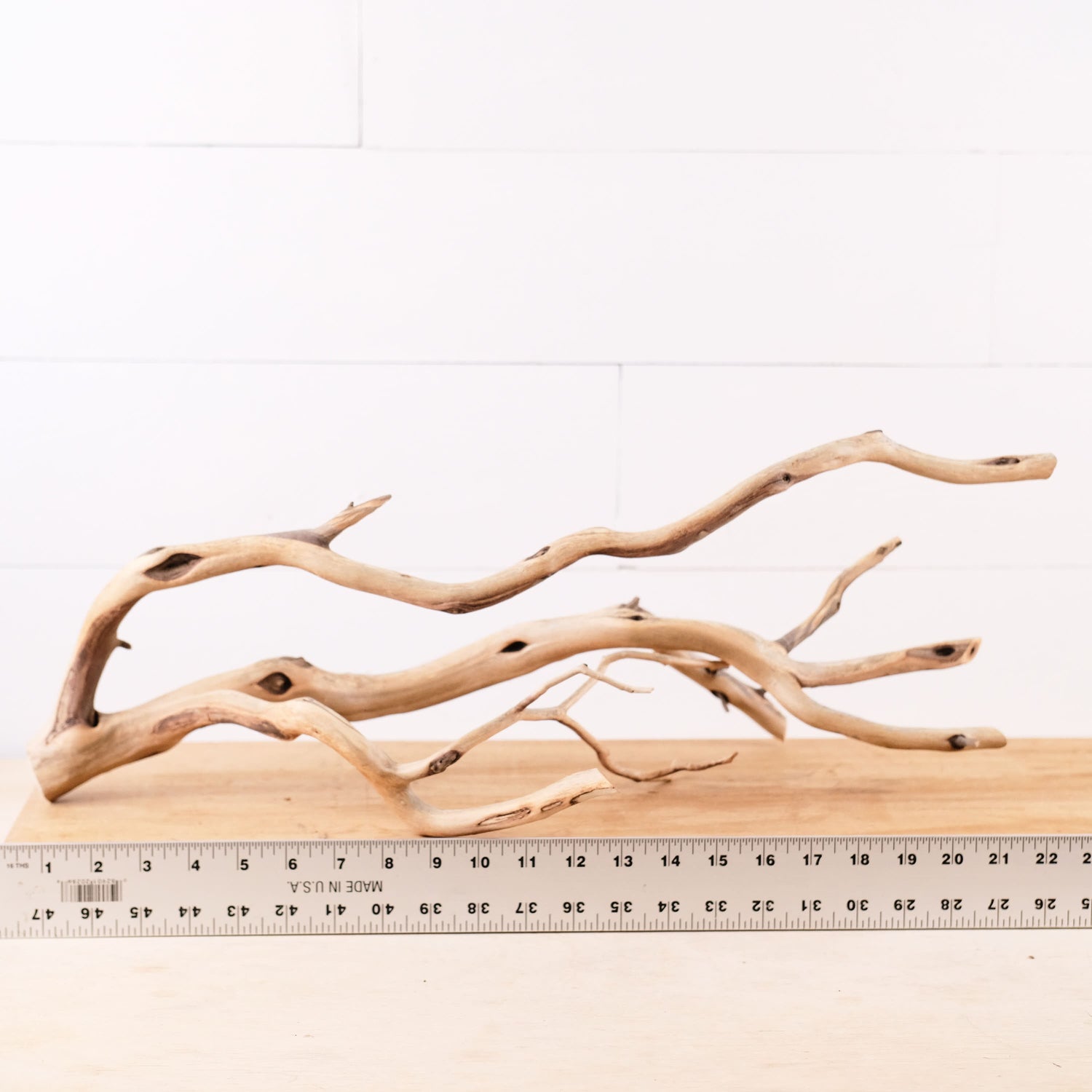 Manzanita 22" Driftwood Branch, Natural Aquarium Decor, Fish Tank Aquascape Centerpiece, Terrarium Wood Climb