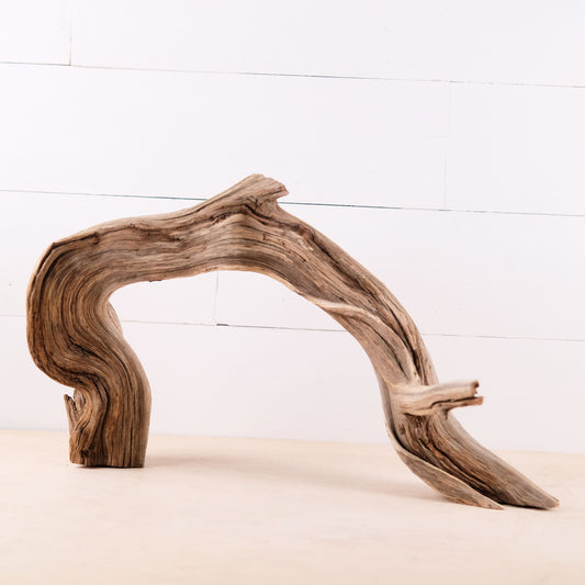 Manzanita 19" Driftwood Arch, Aquarium Aquascape Decor, Natural Fish Tank Wood, Reptile Vivarium Wood