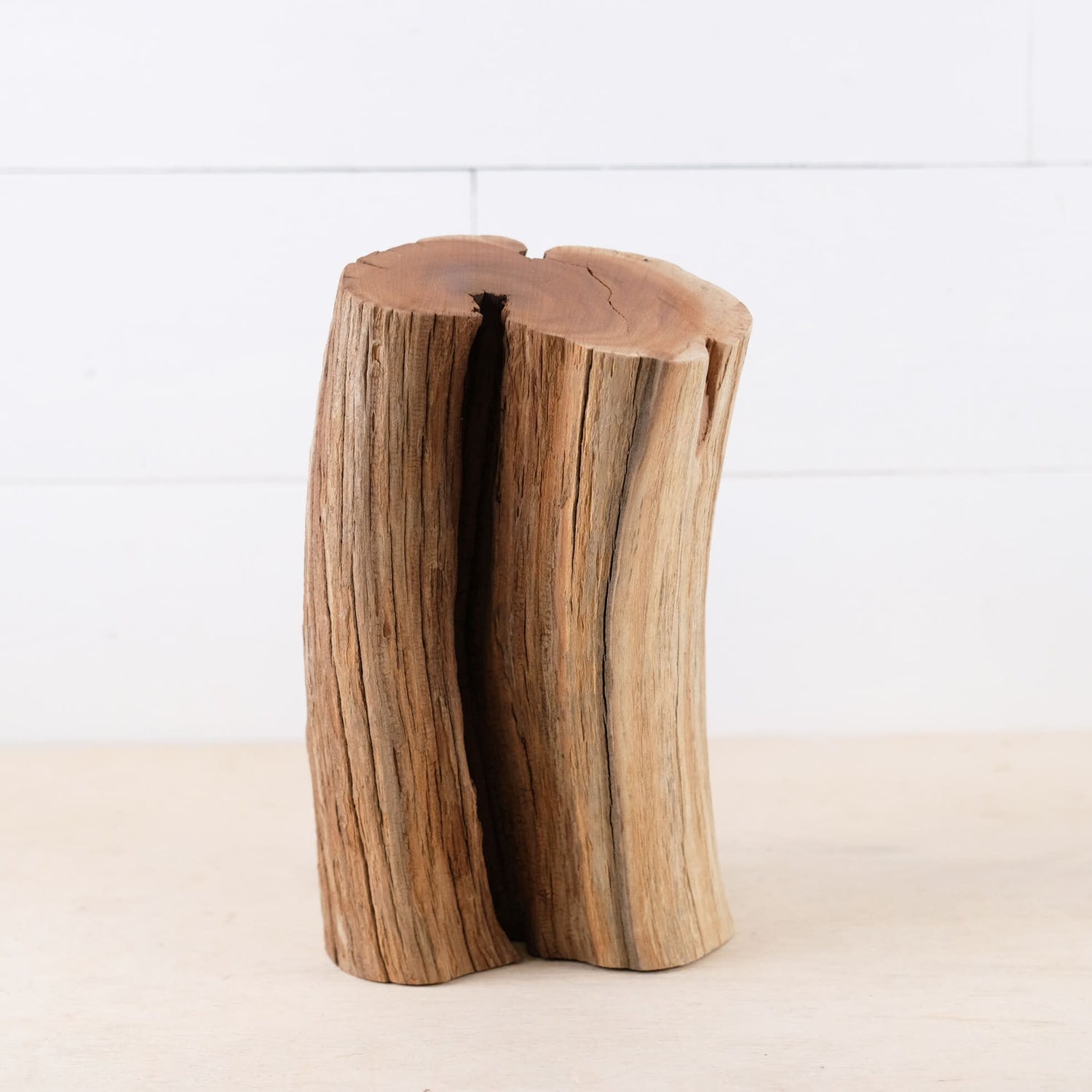Manzanita 10" Driftwood Stump, Aquarium Aquascape Trunk, Reptile Vivarium Perch, Terrarium Climb