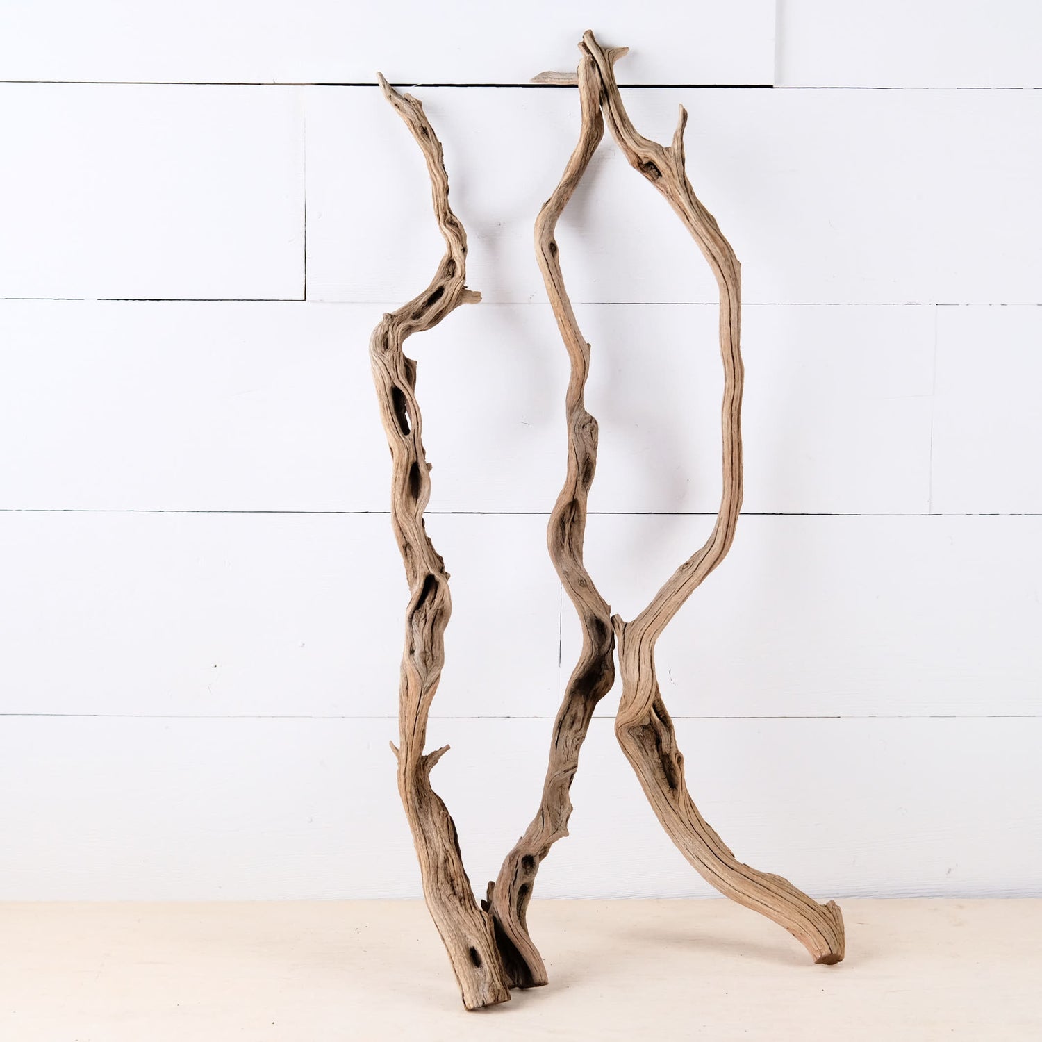 Manzanita 23-24" Driftwood Branches (Set of 3), Real Aquarium Wood, Twisted Aquascape Decor, Terrarium Sticks, Reptile Branch