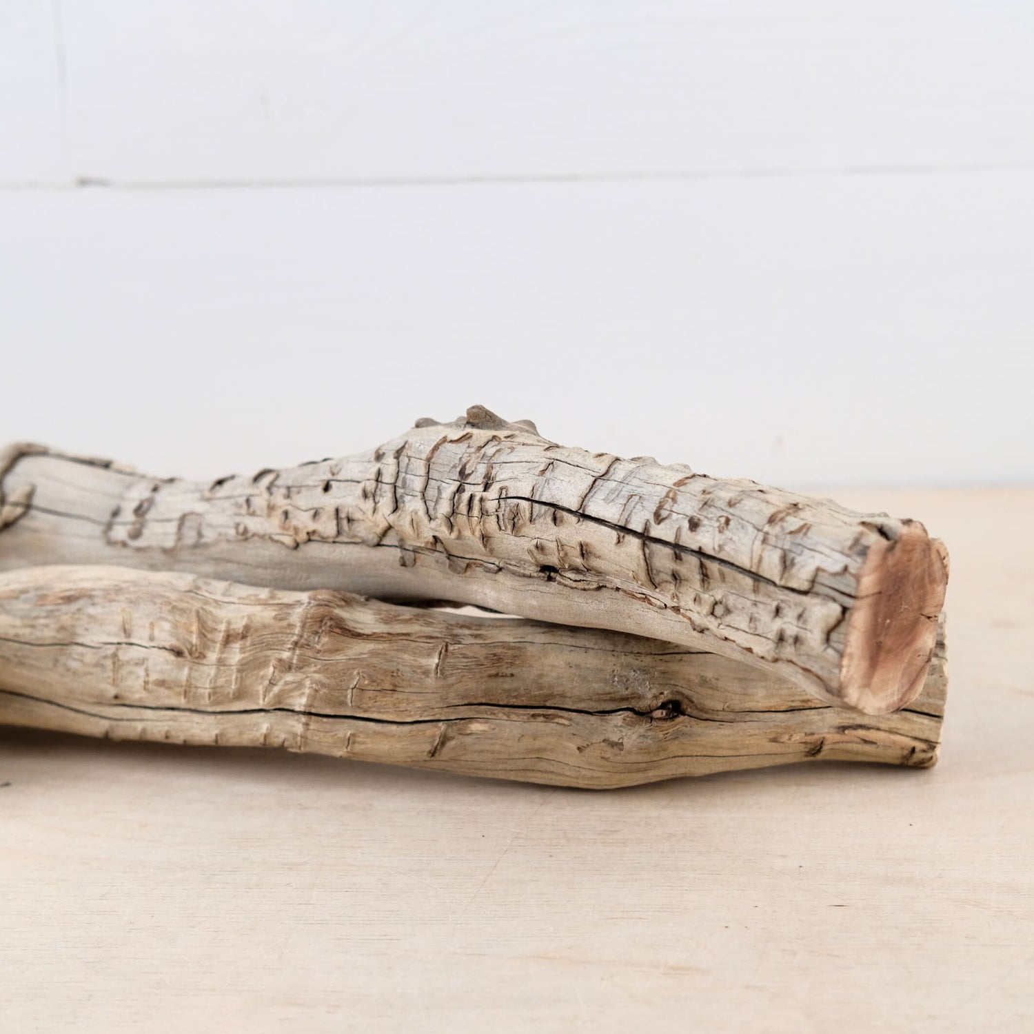 Manzanita 26-27" Driftwood Logs (Set of 2), Thick Terrarium Branch, Python Climb, Natural Wood Decor