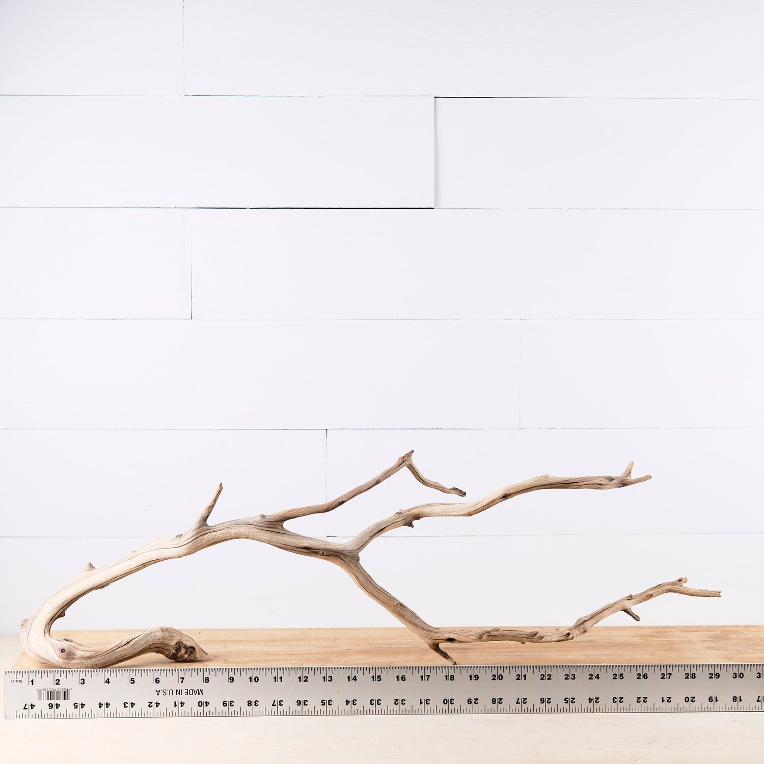 Manzanita 29" Driftwood, Large Aquarium Aquascape Branch, Reptile Terrarium Wood, Fish Tank Centerpiece