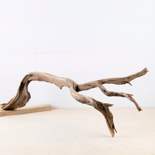 Manzanita 32" Driftwood Arch, Aquarium Aquascape Decor, Natural Fish Tank Wood, Mantel Decor Branch