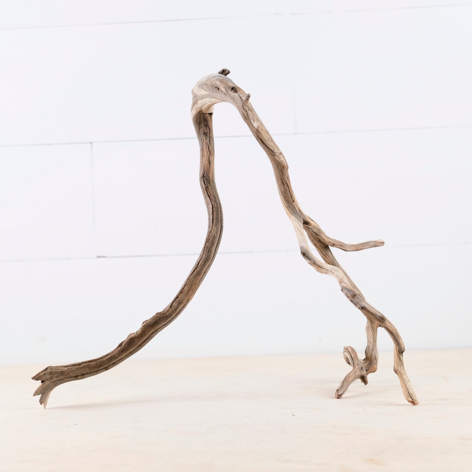 Manzanita 14" Branch, Aquascape Driftwood, Aquarium Wood Centerpiece, Natural Fish Tank Decor, Reptile Terrarium Branch
