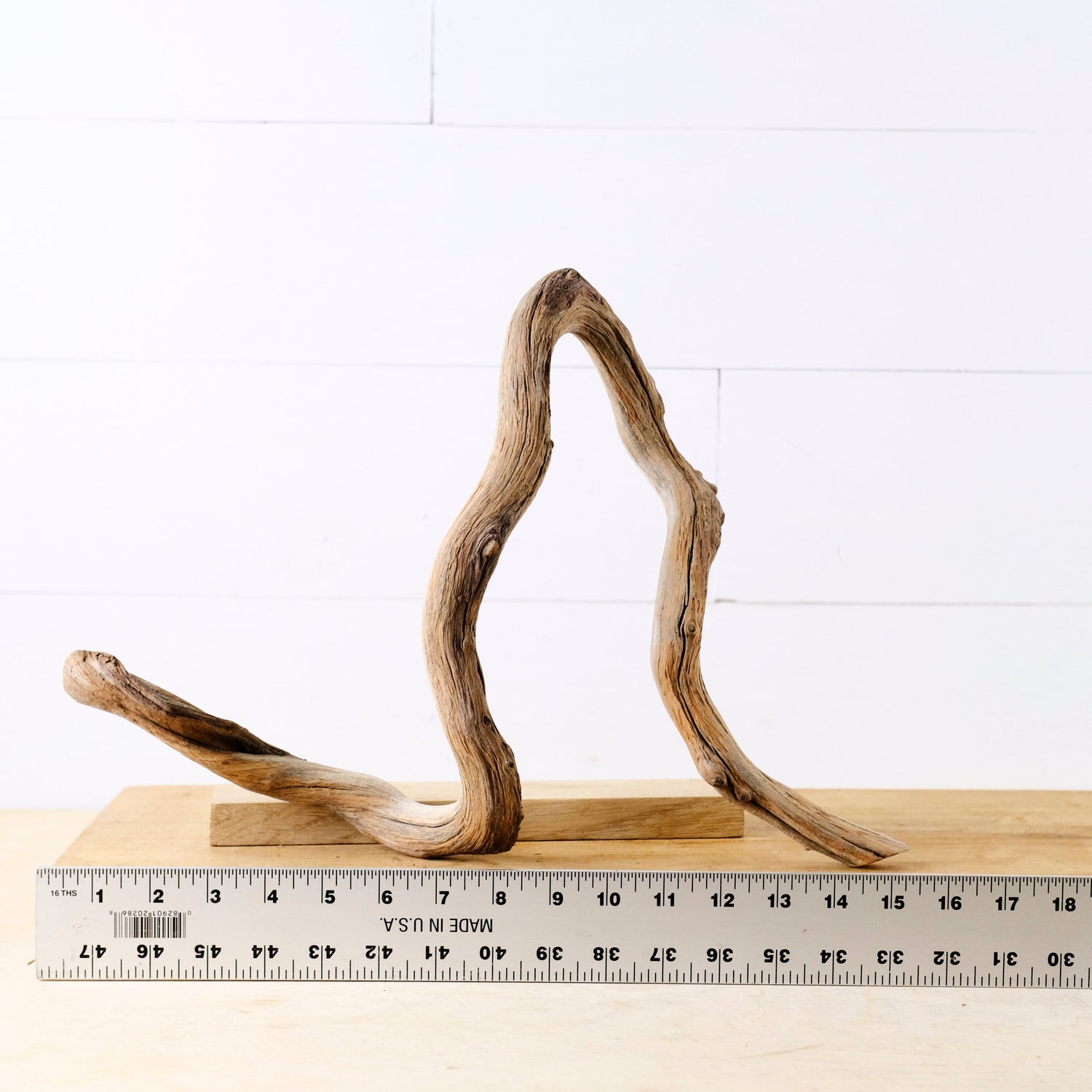 Manzanita 15" Branch, Aquascape Driftwood, Aquarium Wood Centerpiece, Natural Fish Tank Decor, Reptile Terrarium Branch