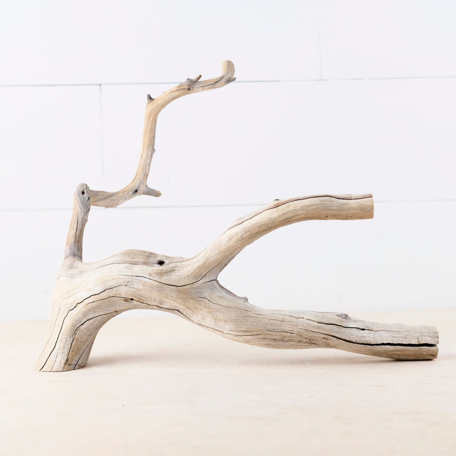 Manzanita 14" Branch, Aquascape Driftwood, Aquarium Wood Centerpiece, Natural Fish Tank Decor, Reptile Terrarium Branch