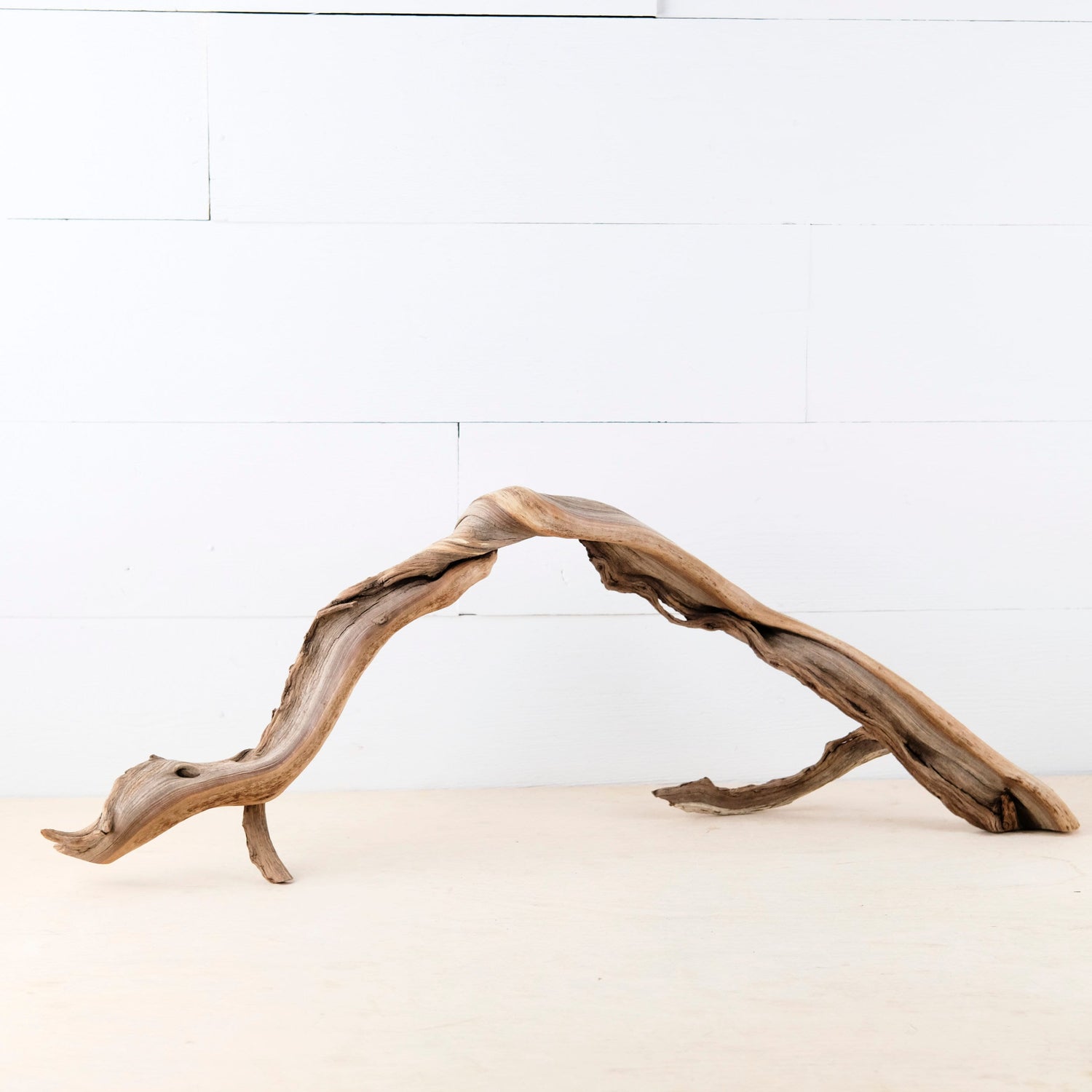 Manzanita 27" Driftwood Arch, Aquarium Aquascape Decor, Natural Fish Tank Wood, Mantel Decor Branch