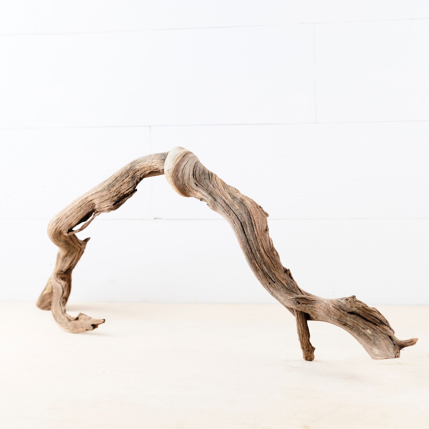 Manzanita 27" Driftwood Arch, Aquarium Aquascape Decor, Natural Fish Tank Wood, Mantel Decor Branch