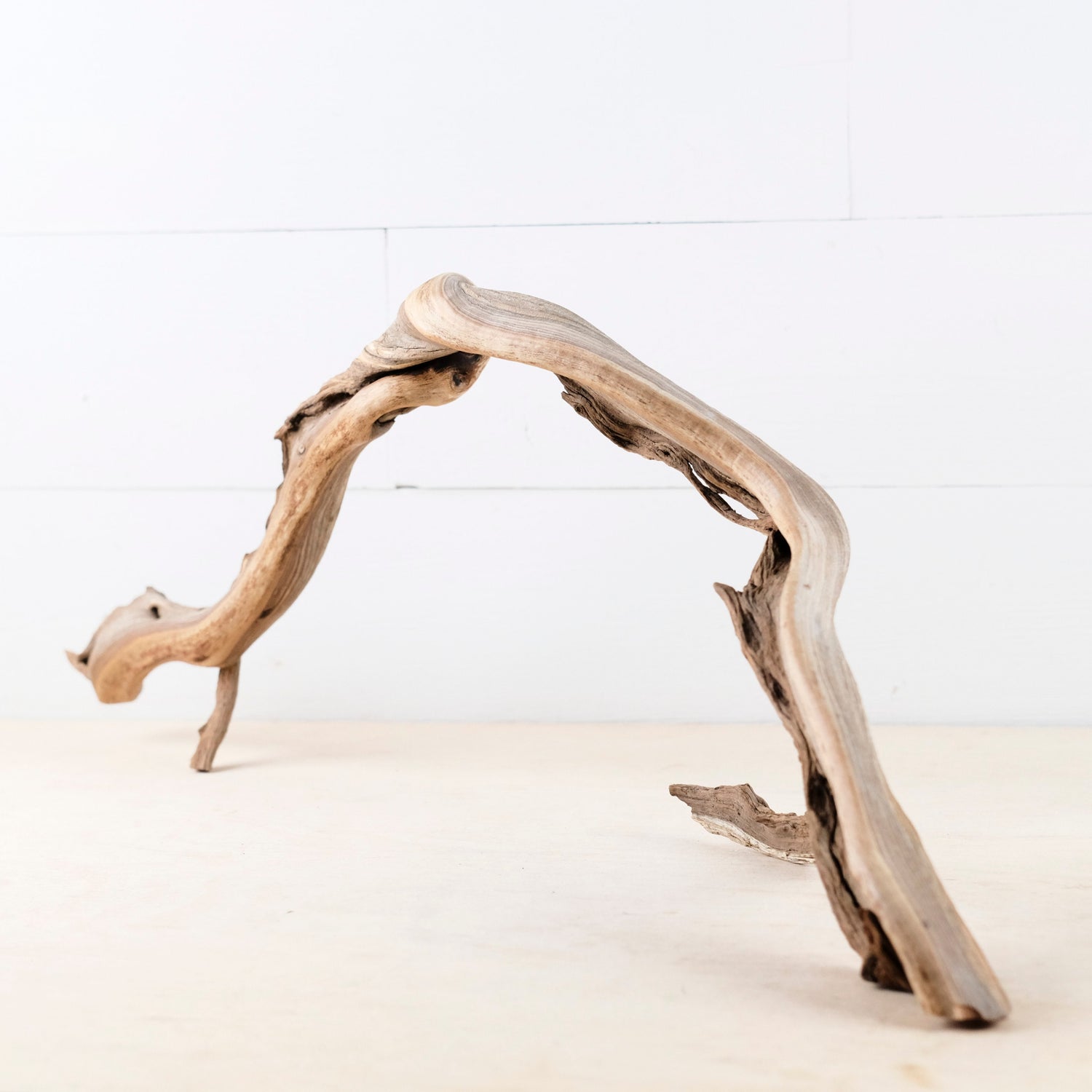 Manzanita 27" Driftwood Arch, Aquarium Aquascape Decor, Natural Fish Tank Wood, Mantel Decor Branch